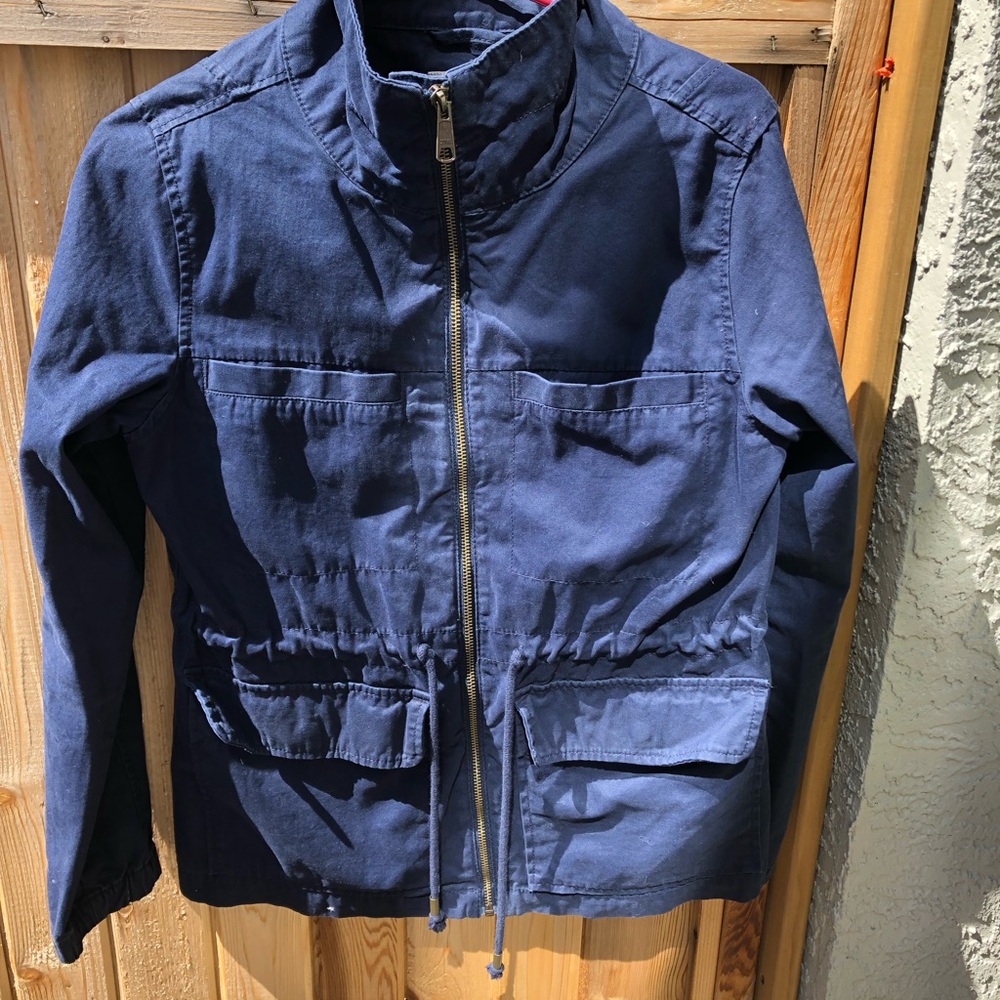 Old Navy Blue Utility Jacket for Versatile Style
